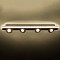 GLOBOSTAR® NESPO 61214 Μοντέρνο Φωτιστικό Οροφής LED 48W 5376lm 360° & 45° AC 220-240V IP20 Ρυθμιζόμενο Λευκό CCT με On/Off 2700K/4500K/6000K - Lumileds SMD Chip - Μαύρο Ματ - Μ80 x Π13 x Υ6.5cm - 3 Χρόνια Εγγύηση