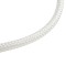 kelvo® GLOW 61686 Μοντέρνο Επιδαπέδιο Φωτιστικό LED 30W 3000lm 360° AC 220-240V IP20 Ρυθμιζόμενο Λευκό CCT με Αφή 2700K/4500K/6000K Dimmable - Lumileds SMD Chip - Χρυσό Πλατίνα & Λευκό Νήμα - Μ45 x Π45 x Υ160cm - 3 Χρόνια Εγγύηση