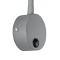 GloboStar® GOOSE 61689 Φωτιστικό Τοίχου - Απλίκα LED 3W 300lm 36° AC 220-240V IP20 - Reading Light - Θερμό Λευκό 2700K Γκρι Αλουμίνιο - Μ6.5 x Π22.5 x Υ23cm - 5 Xρόνια Εγγύηση