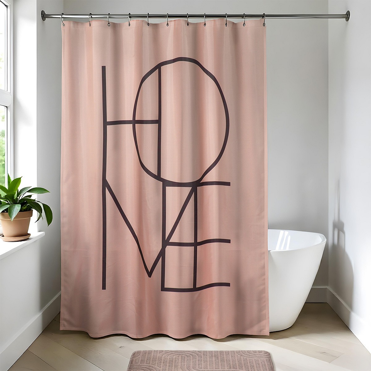 Κουρτίνα peva 180x180 cm Eurocasa