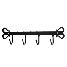 Κρεμάστρα σφυρίλατη 4 γάντζοι 39,5εκ.