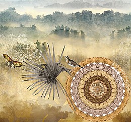 DUTCH WALL DÉCOR SELECT.D CIRCLE OF LIFE TD4153-BEH Ταπετσαρίες τοίχου