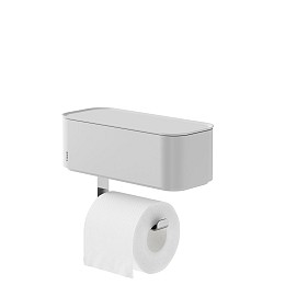 Tiger 2-Store Χαρτοθήκη Επιτοίχια με Αποθηκευτικό Χώρο White 800379