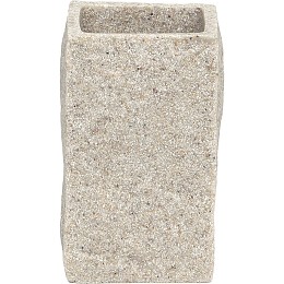 Ποτήρι Οδοντόβουρτσας Polyresin Μπέζ MRShome