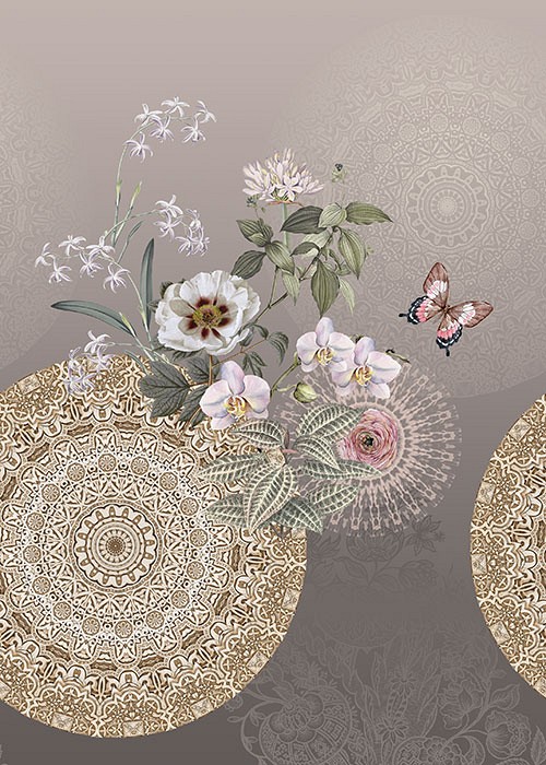 DUTCH WALL DÉCOR SELECT.D CIRCLE OF LIFE TD4186-BEH Ταπετσαρίες τοίχου