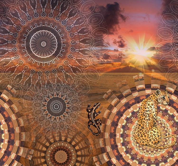 DUTCH WALL DÉCOR SELECT.D CIRCLE OF LIFE TD4171-BEH Ταπετσαρίες τοίχου