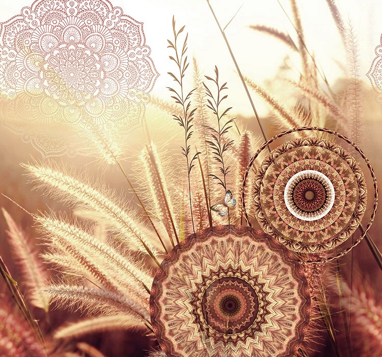 DUTCH WALL DÉCOR SELECT.D CIRCLE OF LIFE TD4179-BEH Ταπετσαρίες τοίχου