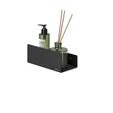 Brix black ράφι τοίχου 20cm Sealskin