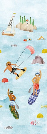 SPITS WALLCOVERINGS KATE & ANTY INK7481-BEH Ταπετσαρίες Τοίχου