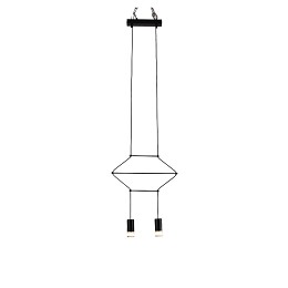 D3015-2 LINE CAVI PENDANT LAMP BLACK 1A4