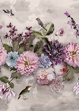 SPITS WALLCOVERINGS FLORAL UTOPIA INK7551-BEH Ταπετσαρίες Τοίχου