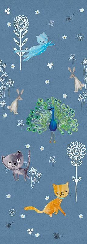 SPITS WALLCOVERINGS MORRIS & MILA INK7263-BEH Ταπετσαρίες Τοίχου