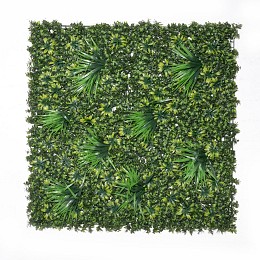 Supergreens Τεχνητή Φυλλωσιά Φίκος με Χορτάρι "HoppingGrass" 100x100 εκ.