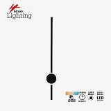 SE LED 60 ZENYA BLACK  WALL LAMP  3CCT WITH MEMORY  60cm  2 YEARS WARRANTY