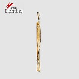 SE LED 10 ZEVA GOLD WALL LAMP  10W 3000K  2 YEARS WARRANTY