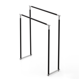 CLUB HT   Towel stand - Black matt/Chrome