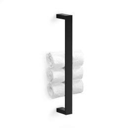 CONTRACT GTH      Holder for guest towels - Black matt ( mounting vertical )