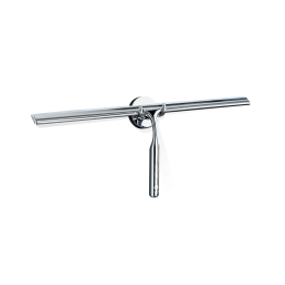 QUICK XL    Wiper - chrome with wall holder and 1 spare rubberlip