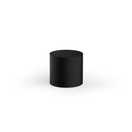 DW 340  Multi-purpose box with lid - Black matt