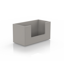 BROWNIE PTB  Paper towel box Artificial leather Taupe