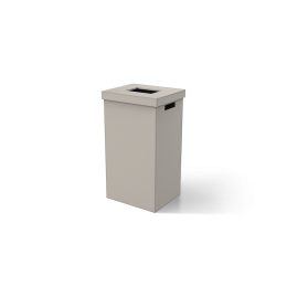 BROWNIE AWB  Towel basket Artificial leather Taupe