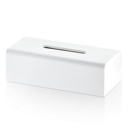 STONE     KB Tissue box - white matt