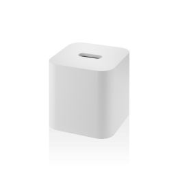 STONE KBQ      Tissue box square - white matt