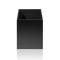 BROWNIE PK  Paper bin square Artificial leather black