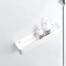 STONE DCT45    Shower container - white matt / chrome