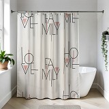 Κουρτίνα polyester 180x200 cm Eurocasa