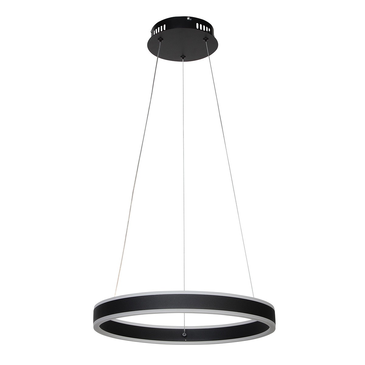 Φωτιστικό κρεμαστό Φ40 εκ. LED 50W 4000K μαύρο - GLOBOBOX C933/400BK