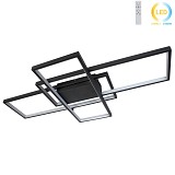 Φωτιστικό οροφής LED 120W 87,5Χ49,5Χ8,5 εκ. μαύρο με controller - GLOBOBOX 602156