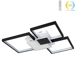 Φωτιστικό οροφής LED 120W 61Χ46Χ8 εκ. μαύρο με controller - GLOBOBOX 602158