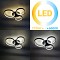 Φωτιστικό οροφής LED 75W 42Χ38Χ5,5 εκ. μαύρο με controller - GLOBOBOX 602177