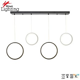 SE LED 16 DOUBLE AINA BLACK AND WHITE PENDANT 16*2+22*2x100cm 3CCT 2 YEARS WARRANTY+