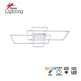 SE LED 4 TESSERA WHITE 58*32*10cm 3CCT WITH MEMORY IP20 28W 2 YEARS WARRANTY Z4