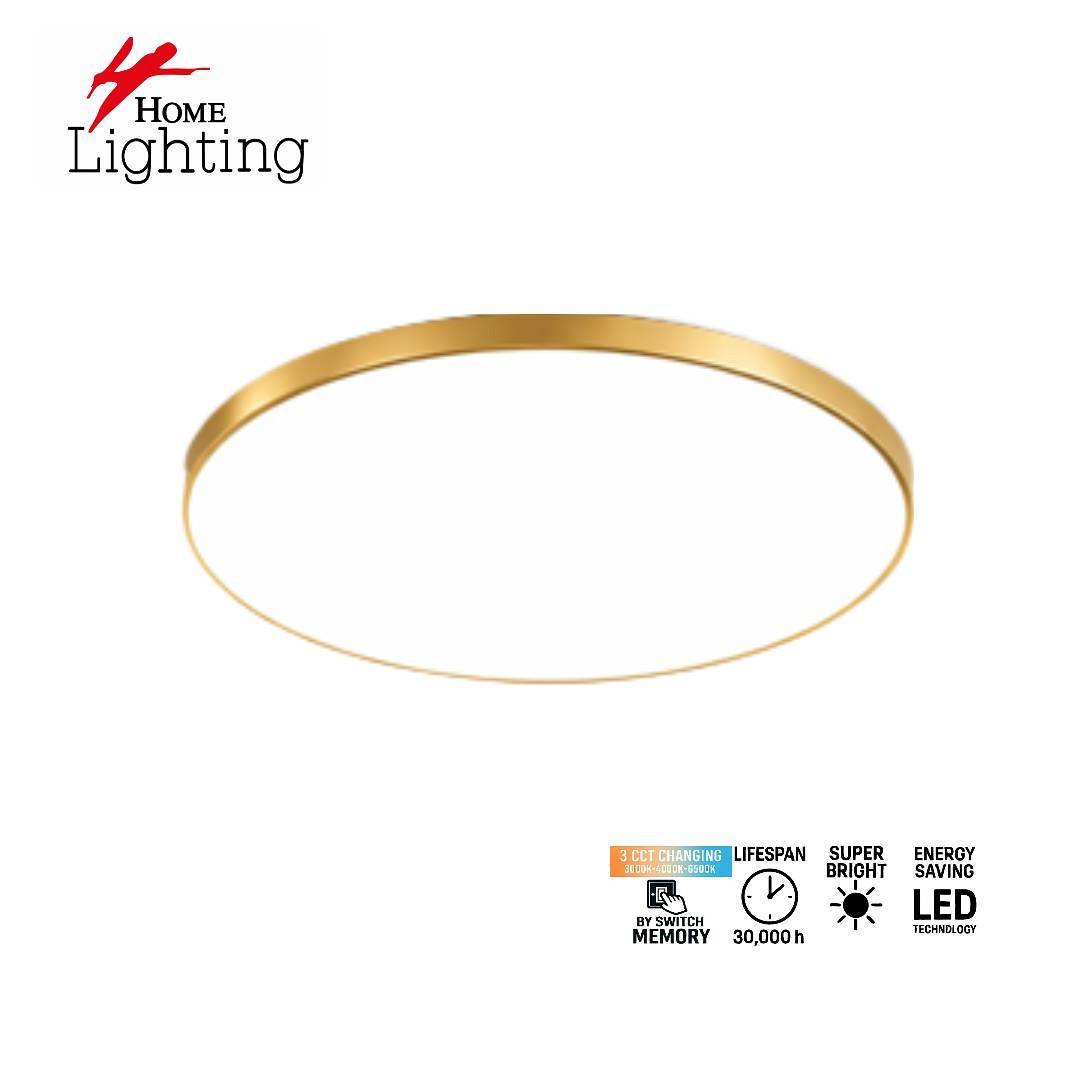 SE LED 30 RONDO GOLD CEILING 24W 3CCT WITH MEMORY 2 YEARS WARRANTY Α4