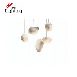SE21-MB-230 CICLO MARBLE PENDANT 23*15*15cm G9 220V IP20 2 YEARS WARRANTY