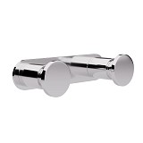 Άγκιστρο Διπλό - Chrome, Pam & Co, W12 x D3,5 x H2,5 (cm), 70-001