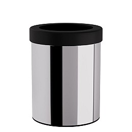 Καλάθι Γραφείου / Δωματίου 12 Lit - Chrome, Pam & Co, Ø25 x H30 (cm), 2536-001