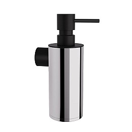 Επιτοίχιο Dispenser (350ml) - Chrome, Pam & Co, Ø6 x H19 (cm), 87-001