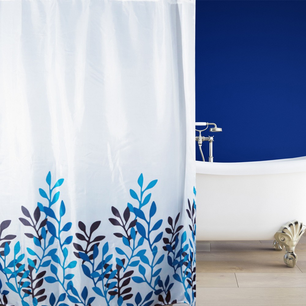 ΚΟΥΡΤΙΝΑ ΜΠΑΝΙΟΥ BLUELEAVES 180(Μ)X200(Υ)