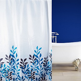 ΚΟΥΡΤΙΝΑ ΜΠΑΝΙΟΥ BLUELEAVES 180(Μ)X200(Υ)