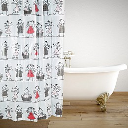 ΚΟΥΡΤΙΝΑ ΜΠΑΝΙΟΥ ΠΛΑΣΤΙΚΗ PEVA CHILDRENS PLAY 180(Μ)X180(Υ)