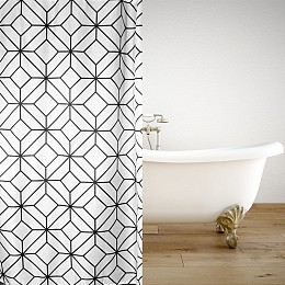 ΚΟΥΡΤΙΝΑ ΜΠΑΝΙΟΥ RHOMBUS 240(Μ)X180(Υ)