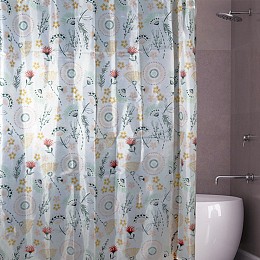 ΚΟΥΡΤΙΝΑ ΜΠΑΝΙΟΥ SL8446 180(Μ)X180(Υ)