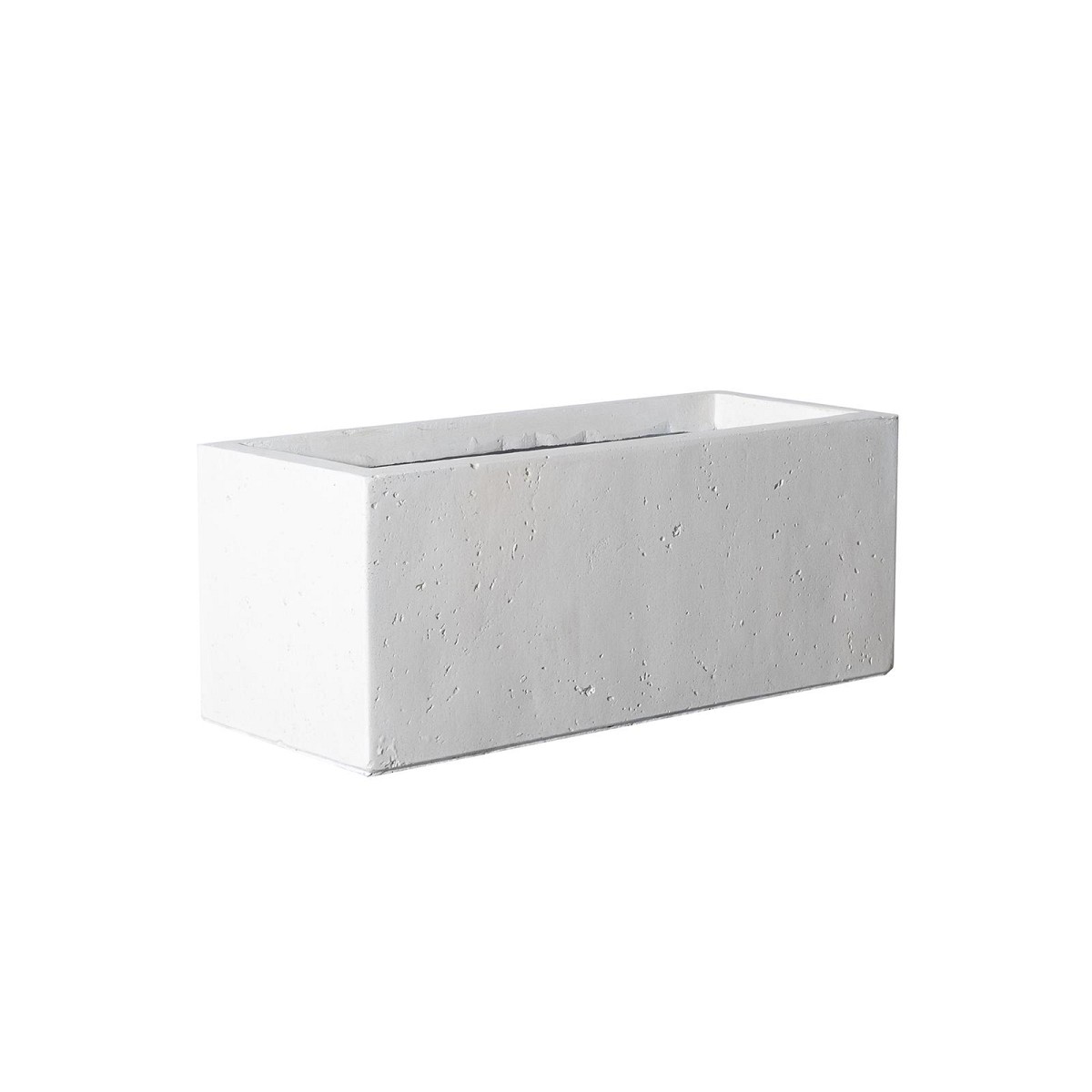 Supergreens Γλάστρα Πήλινη Ορθογώνια \"Dusty\" Μπεζ M 60x30x30 εκ.